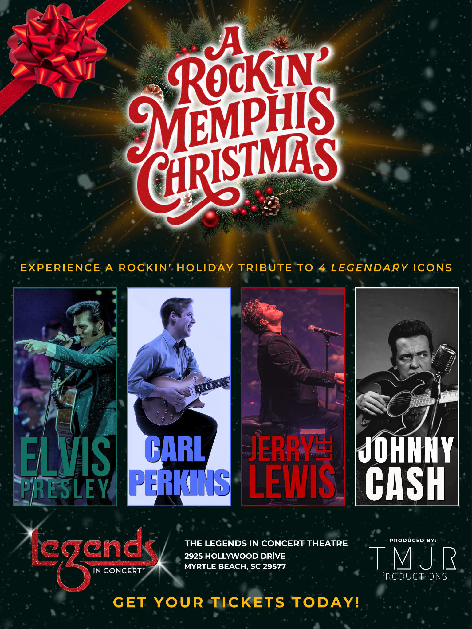 Legends In Concert Myrtle Beach - All New Holiday Spectacular Show 2026